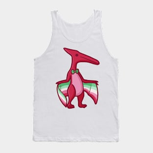 Cute Pterodactyl Abrosexual Dino Dinosaur Pterosaur Tank Top